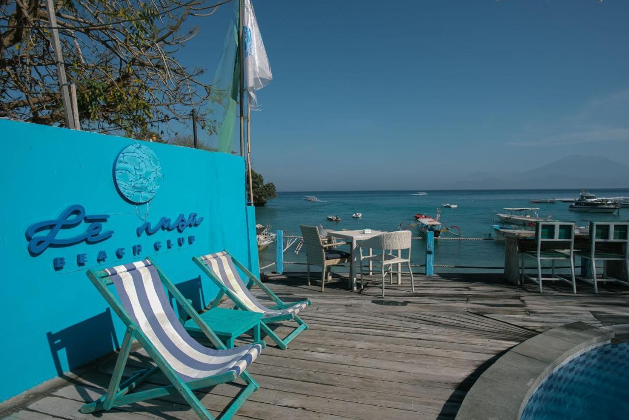 Le Nusa Beach Club Нуса-Лембонган Экстерьер фото